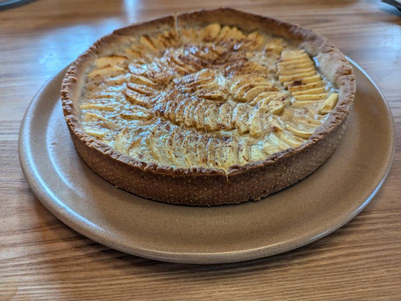 Flan sans oeuf pour tarte aux fruits